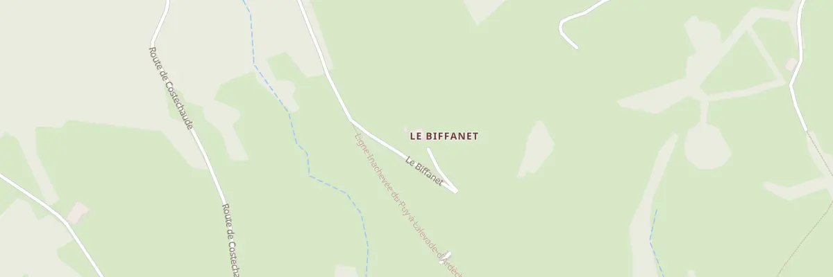Plan du 5000 Le Biffanet à Présailles