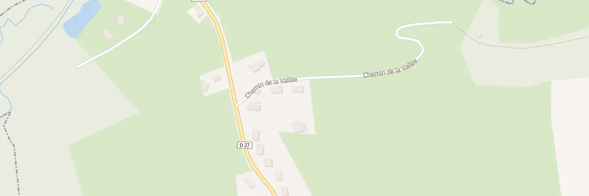 Plan du 6 Che de la Vallée à Dimechaux