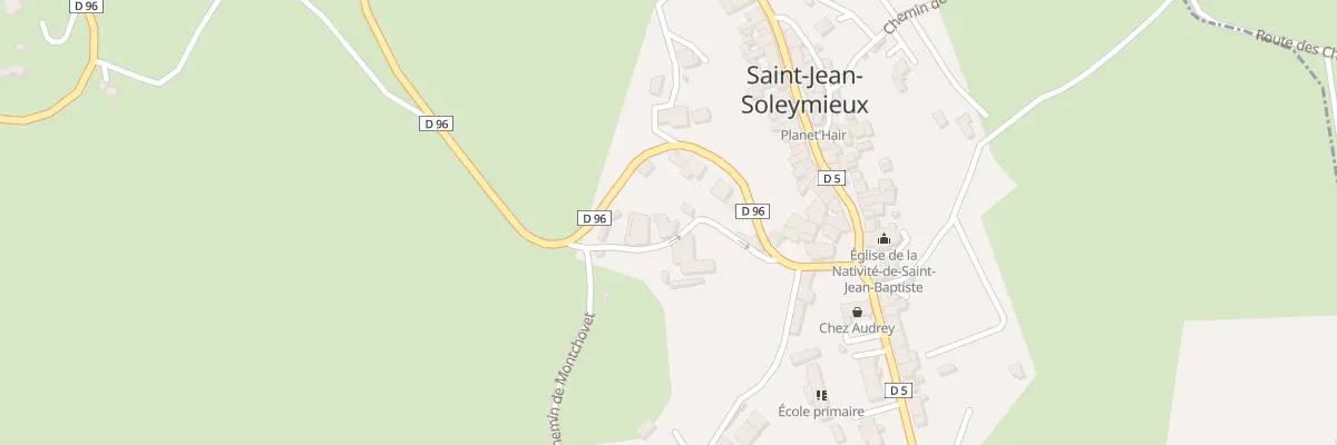 Plan du 88 Che de la Croix Robert à Saint-Jean-Soleymieux