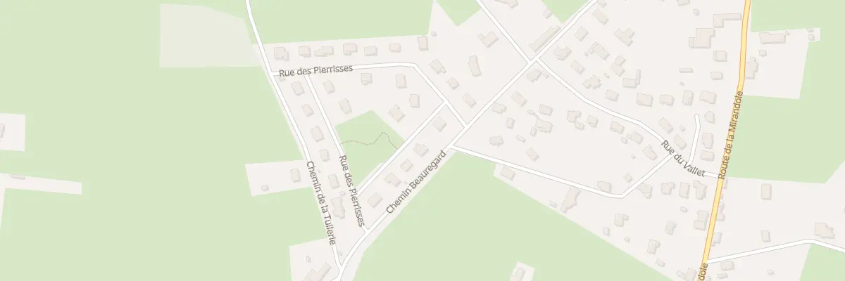 Plan du 40 Rue des Pierrisses à Villerest