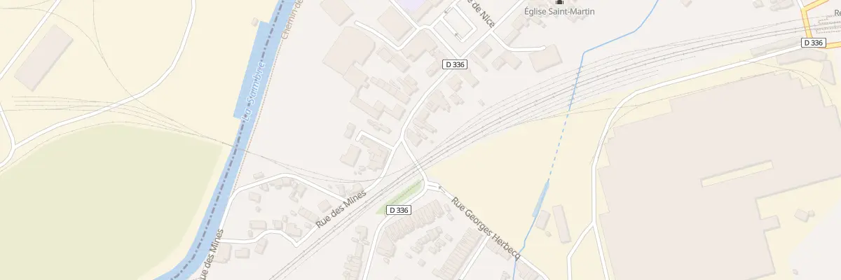 Plan du 3 Pl Pasteur à Recquignies