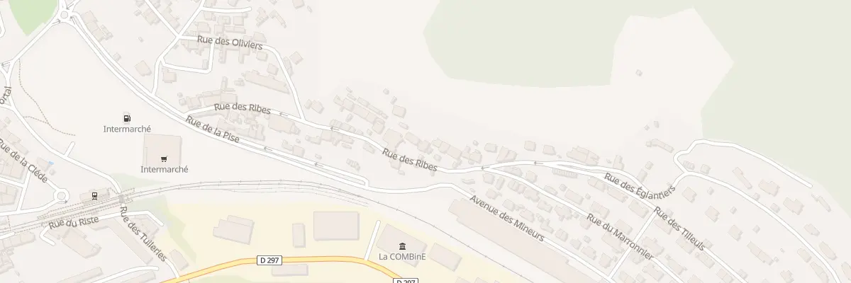 Plan du 29 Rue des Ribes à La Grand-Combe