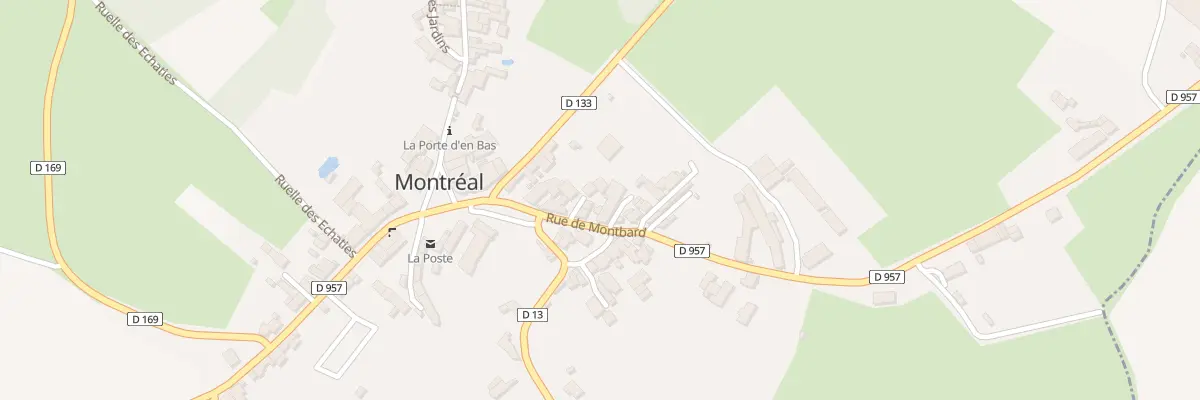 Plan du 9 Rue de Montbard à Montréal