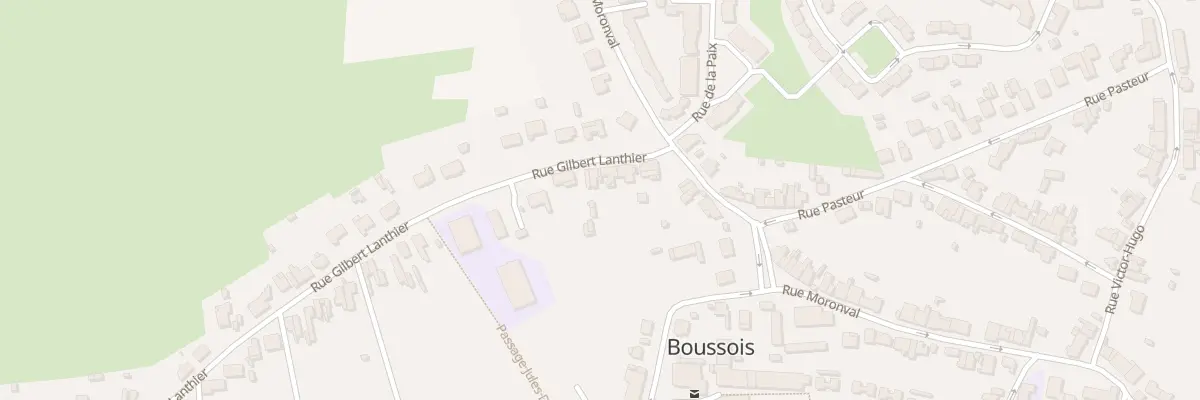 Plan du 9 Rue Gilbert Lanthier à Boussois