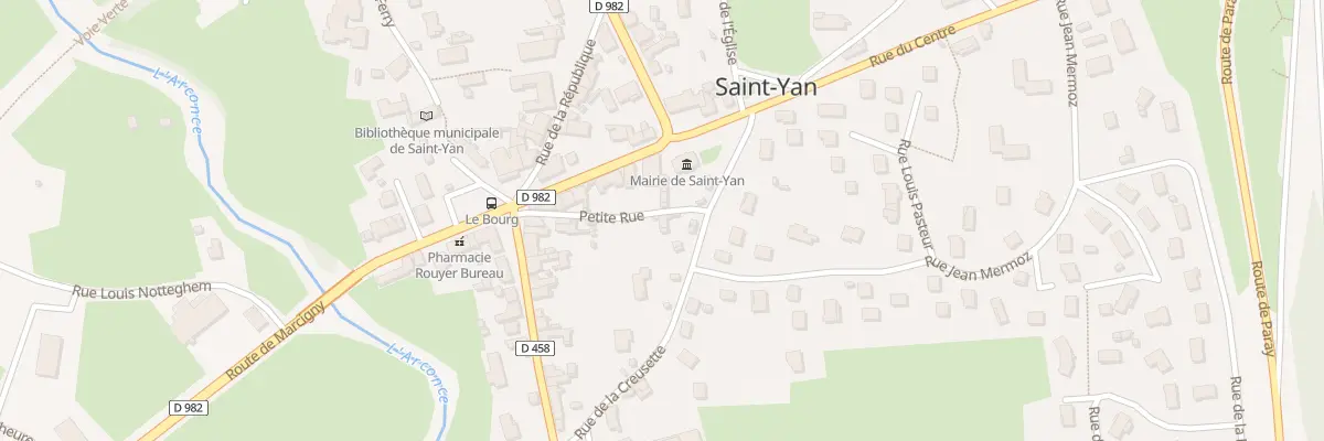 Plan du 5331 Le Bourg à Saint-Yan