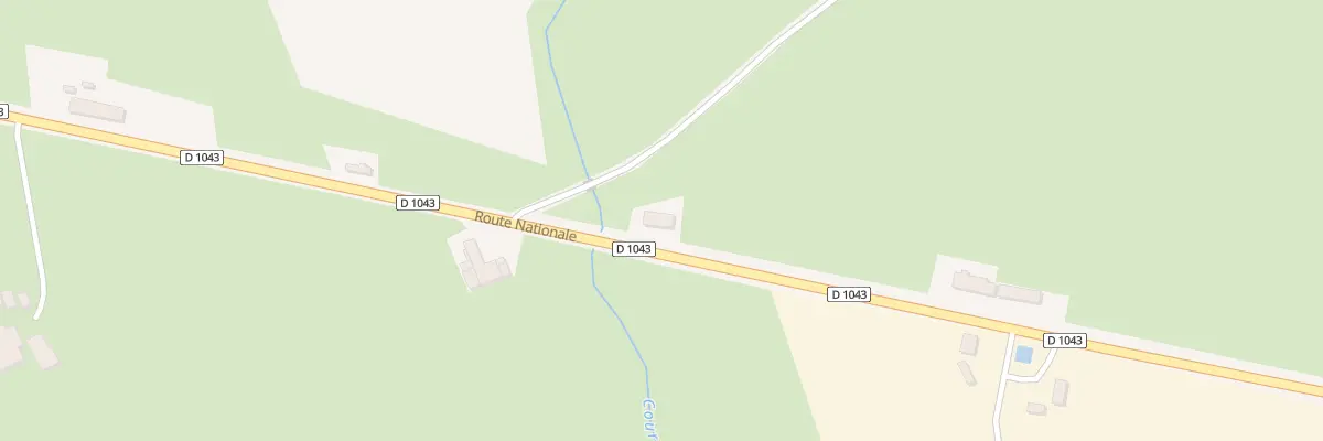Plan du 30 Rte Nationale à Mondrepuis