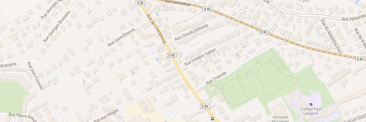 Plan du 86 Rue de Chanteloup à Sainte-Savine