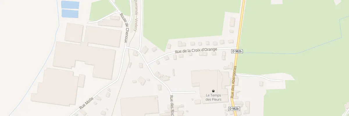 Plan du 13 Rue de la Croix d’Orange à Marcigny