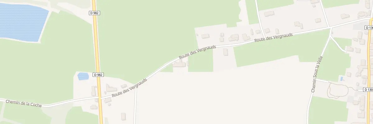Plan du 501 Rte des Vergnauds à Montceaux-l’Étoile
