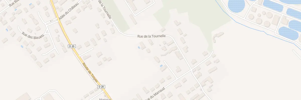 Plan du 2 Rue de Mousson à Barberey-Saint-Sulpice