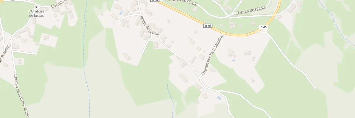 Plan du 6067 Jussac à Retournac