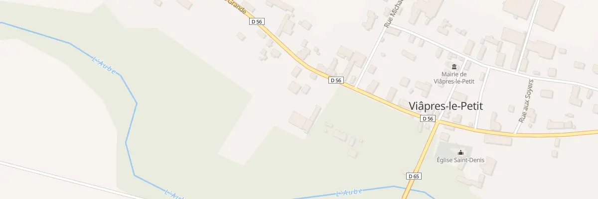 Plan du 22 Le Village à Viâpres-le-Petit