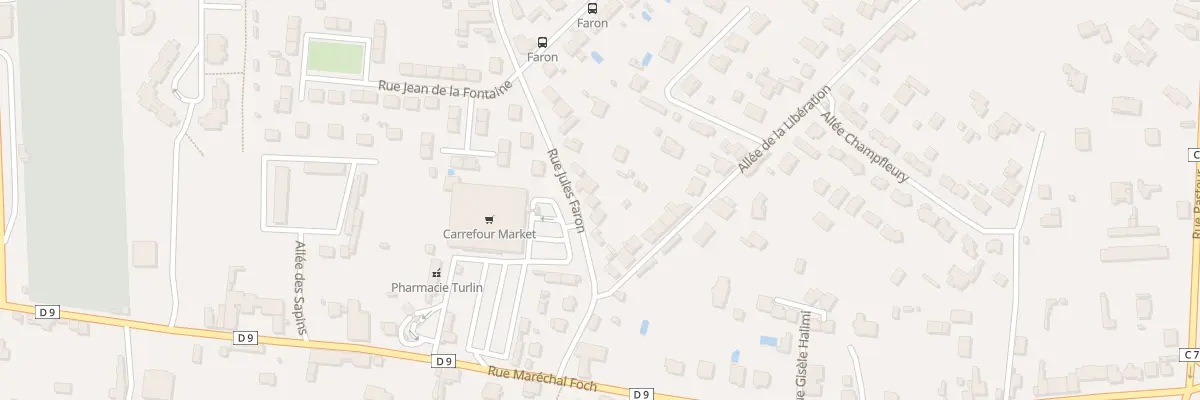 Plan du 58 Rue Jules Faron à Riorges