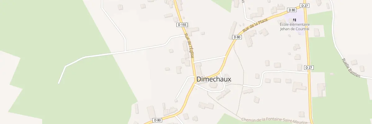 Plan du 26 Rue de l’Eglise à Dimechaux