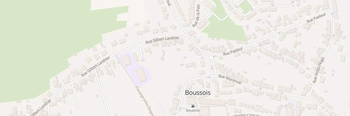 Plan du 3 Rue Gilbert Lanthier à Boussois