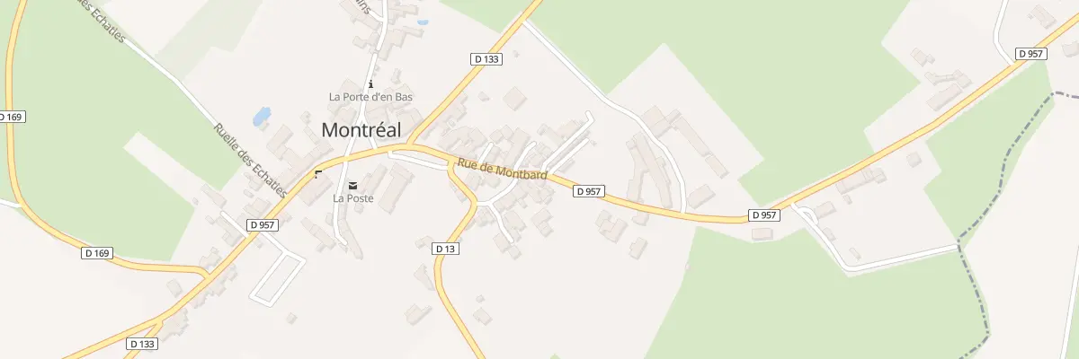 Plan du 8 Rue de Montbard à Montréal