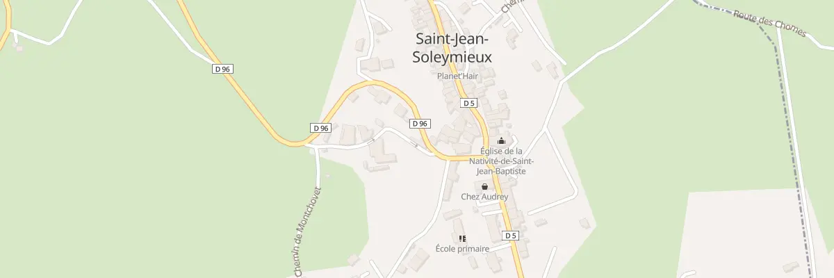 Plan du 22 Che de la Croix Robert à Saint-Jean-Soleymieux