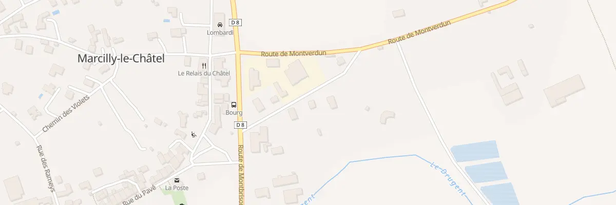 Plan du 118 Rue de la Jalousie à Marcilly-le-Châtel