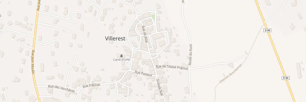 Plan du 5 Pl Jules Rabourdin à Villerest