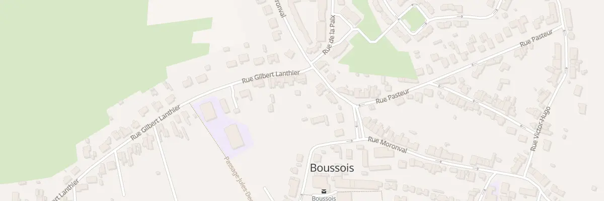 Plan du 1 Rue Gilbert Lanthier à Boussois