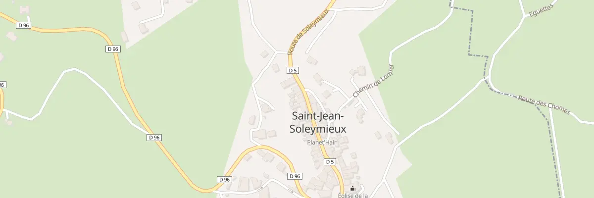 Plan du 159 Rte de Soleymieux à Saint-Jean-Soleymieux