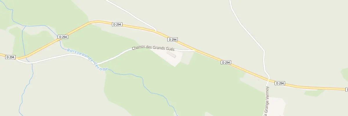 Plan du 90 La Grange Vermoy à Lavault-de-Frétoy