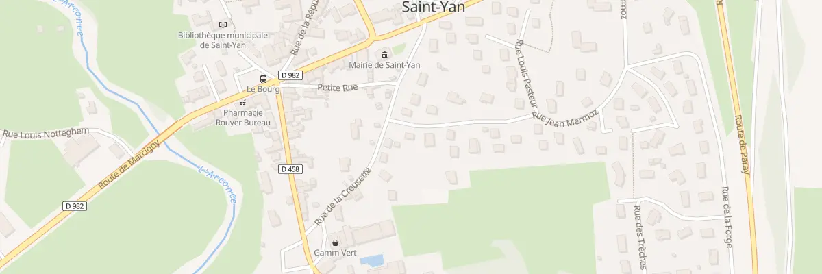Plan du 2 Rue Jean Mermoz à Saint-Yan