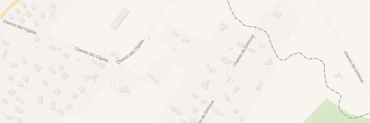 Plan du 630 Che de Grimoux à Boisset-et-Gaujac