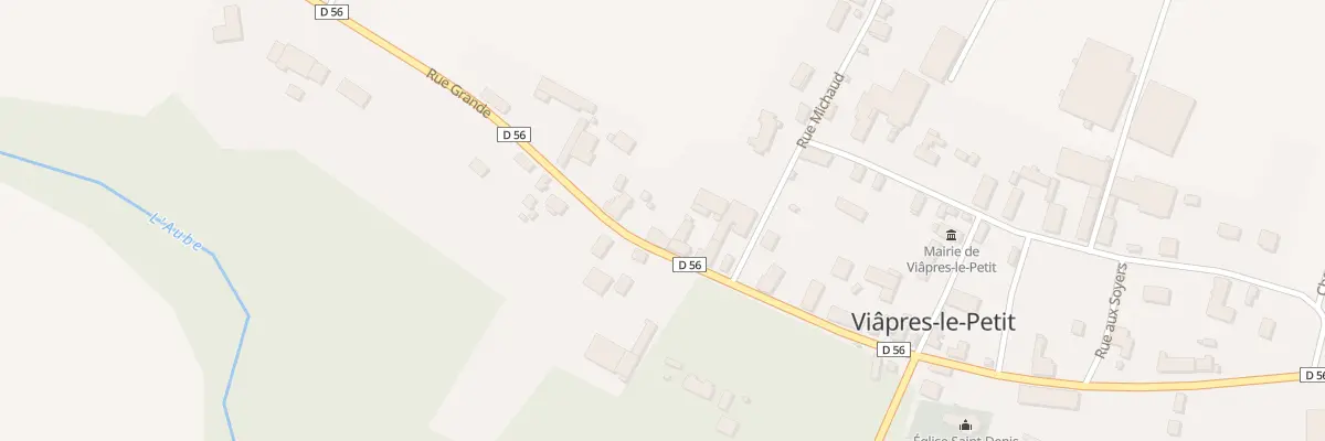 Plan du 10 Le Village à Viâpres-le-Petit
