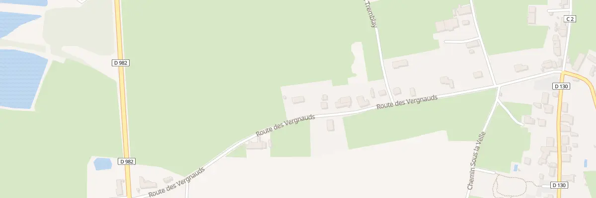 Plan du 430 Rte des Vergnauds à Montceaux-l’Étoile