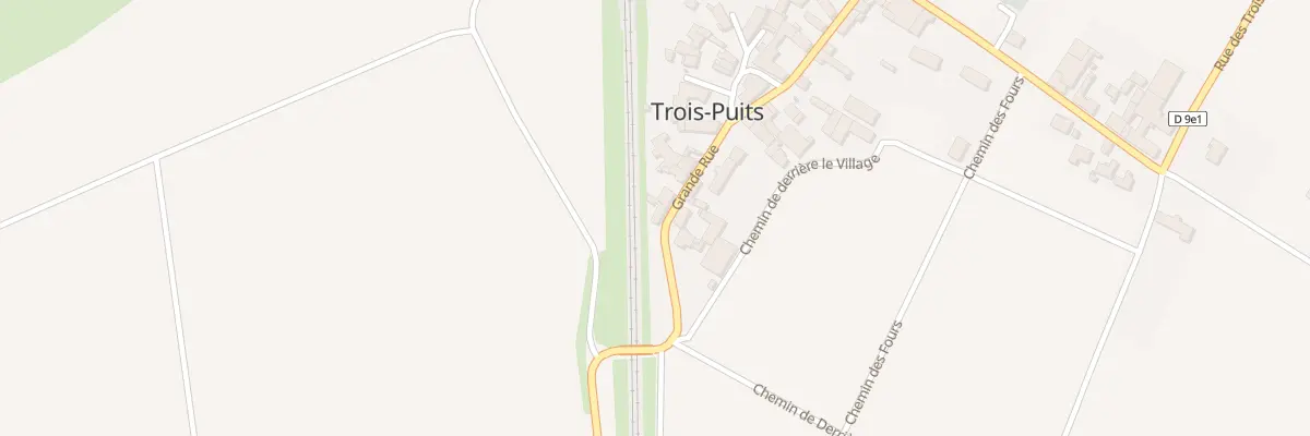 Plan du 26 Grande Rue à Trois-Puits
