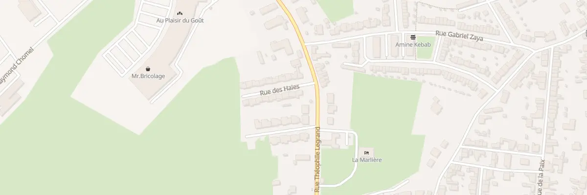 Plan du 3 Rue des Haies à Fourmies