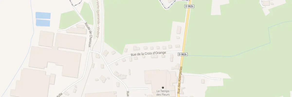 Plan du 12 Rue de la Croix d’Orange à Marcigny