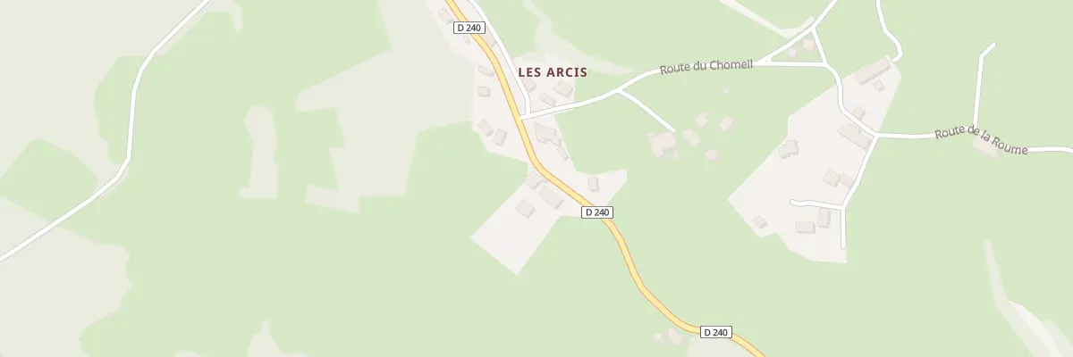 Plan du 5091 Les Arcis à Gravières