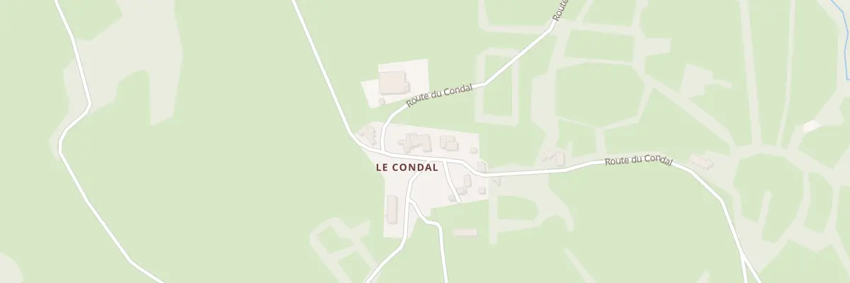 Plan du 827 Rte du Condal à Laussonne