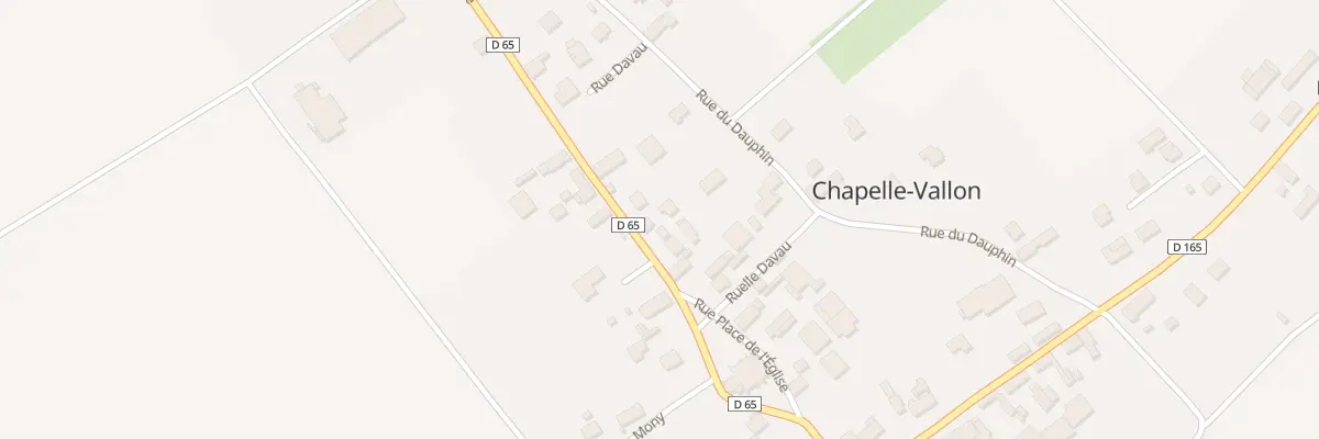 Plan du 6 Rue de la Liberte à Chapelle-Vallon