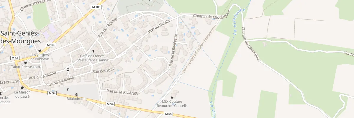 Plan du 6 Lot La Rivierette à Saint-Geniès-des-Mourgues