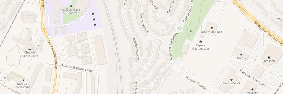 Plan du 43 Rue de Gascogne à Cormontreuil