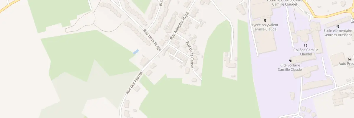 Plan du 35A Rue de la Cense à Fourmies