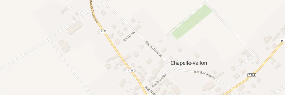 Plan du 17 Rue du Dauphin à Chapelle-Vallon