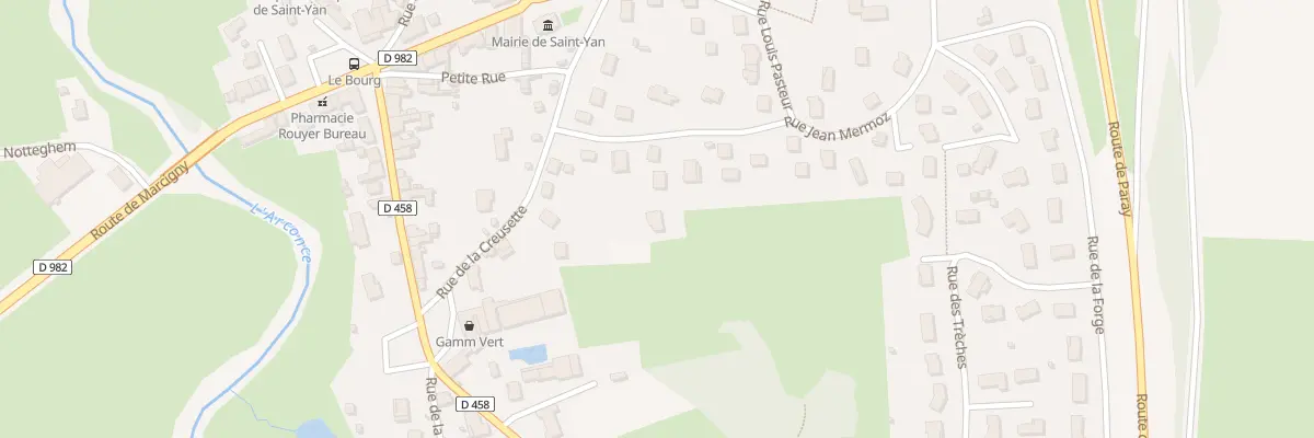 Plan du 5 Rue de la Creusette à Saint-Yan