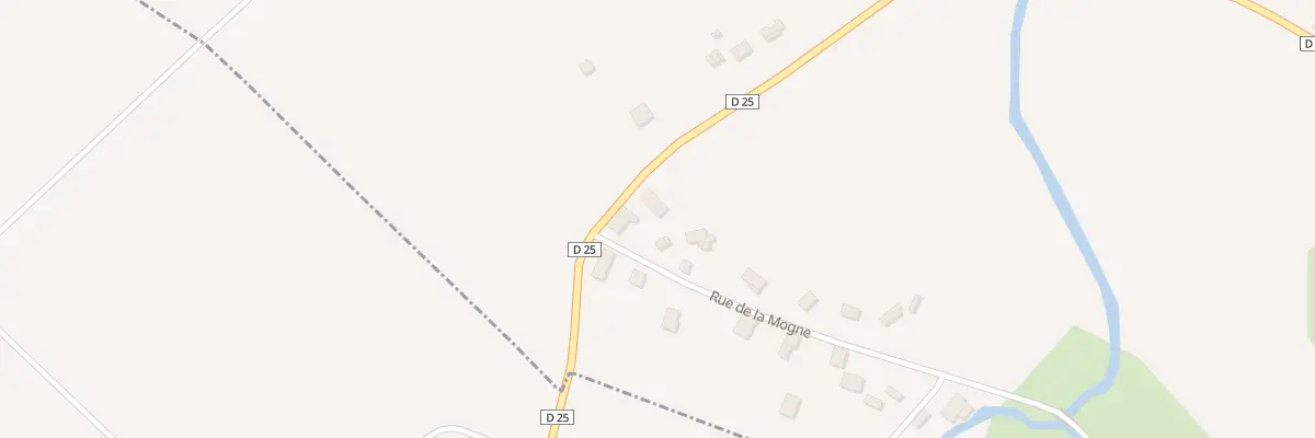 Plan du 33 Girlant à Machy