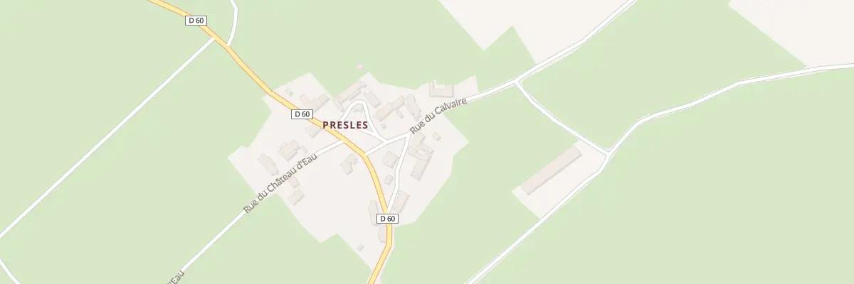 Plan du 8 Rue de la Fontaine à Cussy-les-Forges