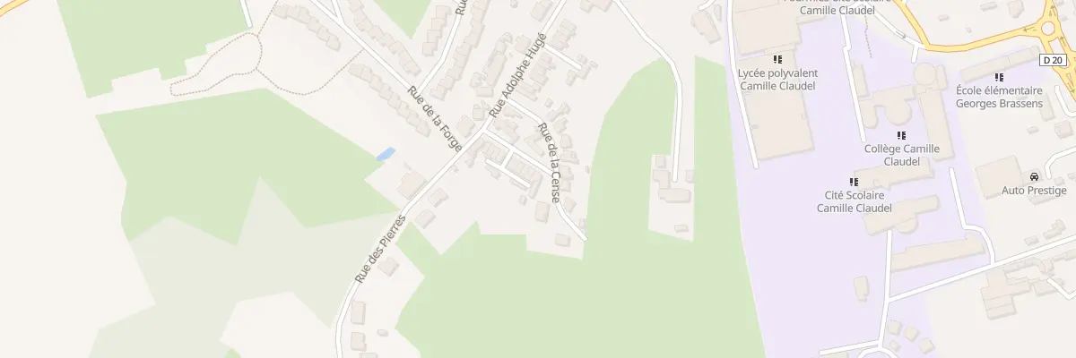 Plan du 17 Rue de la Cense à Fourmies