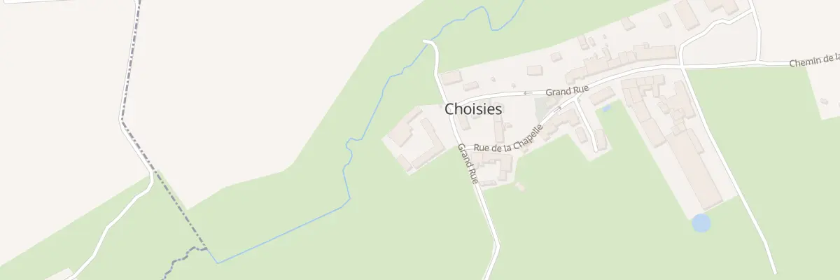 Plan du 18 Grand Rue à Choisies