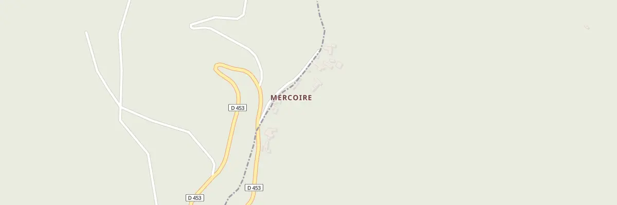 Plan du 5172 Mercoire à Peyremale