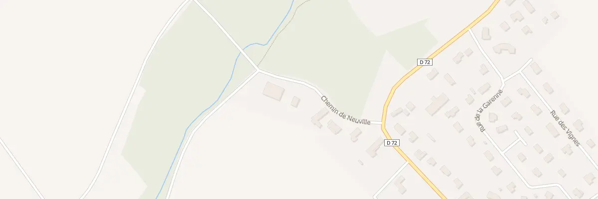 Plan du 5 Che de Neuville à Saint-Pouange