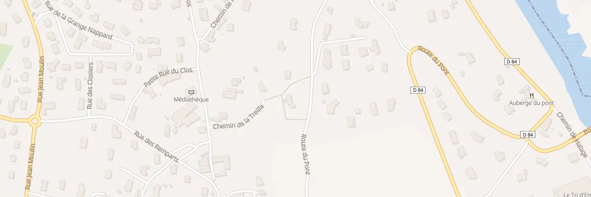 Plan du 481 Rte du Pont à Villerest