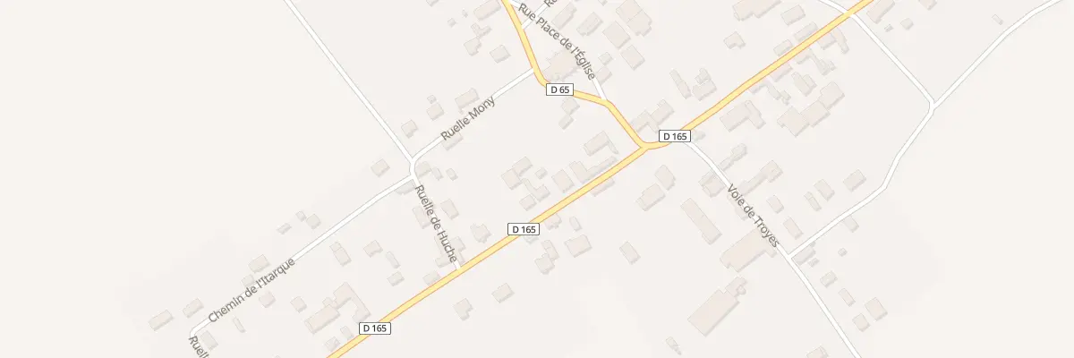 Plan du 6 Rue du Corps de Garde à Chapelle-Vallon
