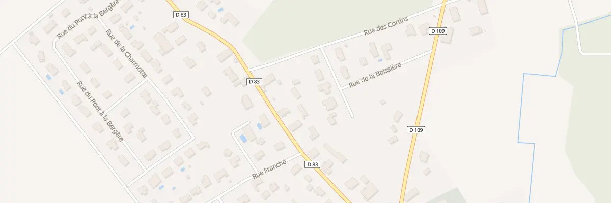 Plan du 12B Rue de Richebourg à Saint-Pouange